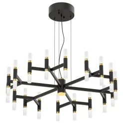 Sisustusvalaisimet^Design by Gru00f6nlund Design by Grönlund kattovalaisin Tribute 83 matta musta