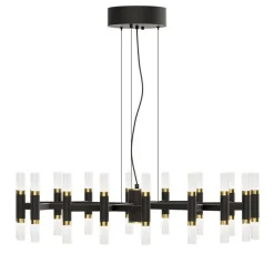 Sisustusvalaisimet^Design by Gru00f6nlund Design by Grönlund kattovalaisin Tribute 83 matta musta