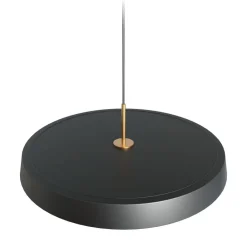 Sisustusvalaisimet^Design by Gru00f6nlund Design by Grönlund Kimber 50 kattovalaisin musta