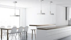 Sisustusvalaisimet^Design by Gru00f6nlund Design by Grönlund Kimber 50 kattovalaisin valkoinen