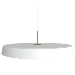 Sisustusvalaisimet^Design by Gru00f6nlund Design by Grönlund Kimber 50 kattovalaisin valkoinen