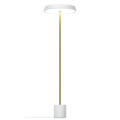 Sisustusvalaisimet^Design by Gru00f6nlund Design by Grönlund lattiavalaisin Kimber valkoinen