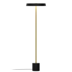 Sisustusvalaisimet^Design by Gru00f6nlund Design by Grönlund lattiavalaisin Kimber musta