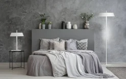 Sisustusvalaisimet^Design by Gru00f6nlund Design by Grönlund lattiavalaisin Bliss matta valkoinen