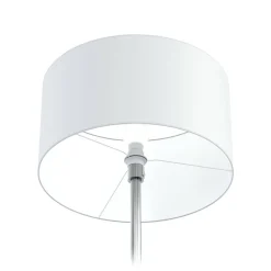 Sisustusvalaisimet^Design by Gru00f6nlund Design by Grönlund lattiavalaisin Austin kangasvarjostimella