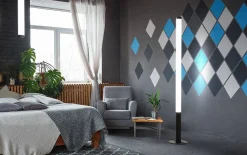 Sisustusvalaisimet^Design by Gru00f6nlund Design by Grönlund lattivalaisin Tower