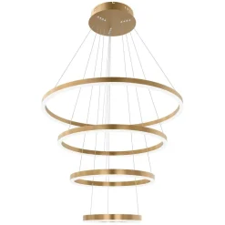 Sisustusvalaisimet^Design by Gru00f6nlund Design by Grönlund Layer 4 Led kattovalaisin messinki