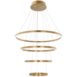 Sisustusvalaisimet^Design by Gru00f6nlund Design by Grönlund Layer 4 Led kattovalaisin messinki