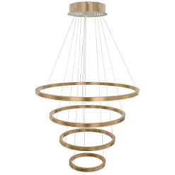 Sisustusvalaisimet^Design by Gru00f6nlund Design by Grönlund Layer 4 Led kattovalaisin messinki