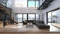 Sisustusvalaisimet^Design by Gru00f6nlund Design by Grönlund Layer 80 kattovalaisin messinki