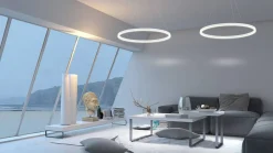 Sisustusvalaisimet^Design by Gru00f6nlund Design by Grönlund Layer 80 kattovalaisin valkoinen