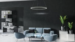 Sisustusvalaisimet^Design by Gru00f6nlund Design by Grönlund Layer 80 kattovalaisin valkoinen