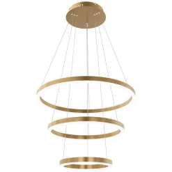 Sisustusvalaisimet^Design by Gru00f6nlund Design by Grönlund Layer 3 Led kattovalaisin messinki