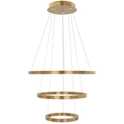 Sisustusvalaisimet^Design by Gru00f6nlund Design by Grönlund Layer 3 Led kattovalaisin messinki