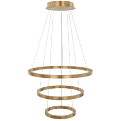 Sisustusvalaisimet^Design by Gru00f6nlund Design by Grönlund Layer 3 Led kattovalaisin messinki