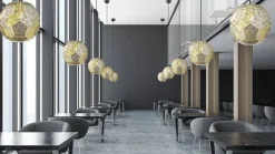 Sisustusvalaisimet^Design by Gru00f6nlund Design by Grönlund League kattovalaisin, messinki