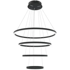 Sisustusvalaisimet^Design by Gru00f6nlund Design by Grönlund LED-kattovalaisin Layer 4 musta