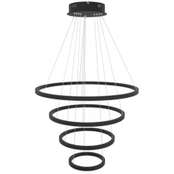 Sisustusvalaisimet^Design by Gru00f6nlund Design by Grönlund LED-kattovalaisin Layer 4 musta