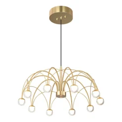 Sisustusvalaisimet^Design by Gru00f6nlund Design by Grönlund LED-kattovalaisin Parasol 65 musta