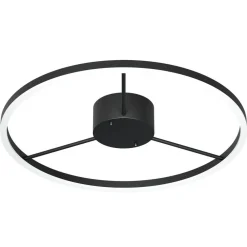 Sisustusvalaisimet^Design by Gru00f6nlund Design by Grönlund LED-plafondi Wheels 80 musta