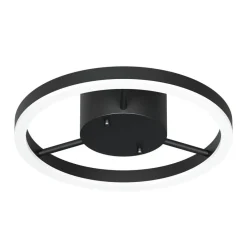 Sisustusvalaisimet^Design by Gru00f6nlund Design by Grönlund LED-plafondi Wheels 40 musta