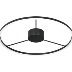 Sisustusvalaisimet^Design by Gru00f6nlund Design by Grönlund LED-plafondi Wheels 100 musta