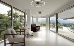 Sisustusvalaisimet^Design by Gru00f6nlund Design by Grönlund LED-plafondi Wheels 100 valkoinen