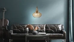 Sisustusvalaisimet^Design by Gru00f6nlund Design by Grönlund Meukow kattovalaisin shampanjalasi