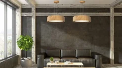 Sisustusvalaisimet^Design by Gru00f6nlund Design by Grönlund Oak kattovalaisin 70 tammi