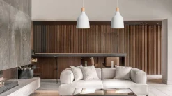 Sisustusvalaisimet^Design by Gru00f6nlund Design by Grönlund Odense kattovalaisin, valkoinen