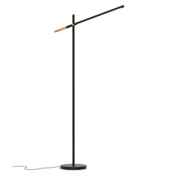 Sisustusvalaisimet^Design by Gru00f6nlund Design by Grönlund Piano lattiavalaisin musta