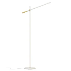 Sisustusvalaisimet^Design by Gru00f6nlund Design by Grönlund Piano lattiavalaisin valkoinen