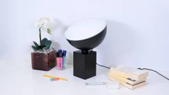 Sisustusvalaisimet^Design by Gru00f6nlund Design by Grönlund Pod pöytävalaisin 34 cm musta