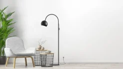 Sisustusvalaisimet^Design by Gru00f6nlund Design by Grönlund Round Single lattiavalaisin