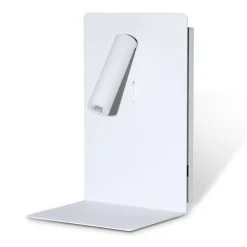 Sisustusvalaisimet^Design by Gru00f6nlund Design by Grönlund Shelf Spot USB seinävalaisin, valkoinen