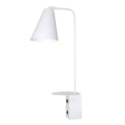 Sisustusvalaisimet^Design by Gru00f6nlund Design by Grönlund Vigo USB seinävalaisin valkoinen