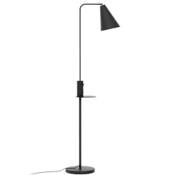 Sisustusvalaisimet^Design by Gru00f6nlund Design by Grönlund Vigo USB lattiavalaisin musta