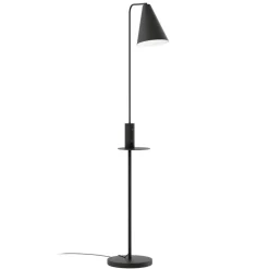 Sisustusvalaisimet^Design by Gru00f6nlund Design by Grönlund Vigo USB lattiavalaisin musta