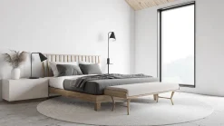 Sisustusvalaisimet^Design by Gru00f6nlund Design by Grönlund Vigo USB lattiavalaisin musta