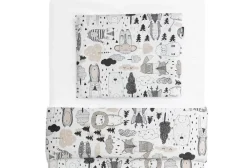 Lastenhuone|Vuodetekstiilit^Familon Kaverit Organic vauvan pl+tl setti 85x125/35x45 kaakao