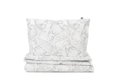 Lastenhuone|Vuodetekstiilit^Familon Norppa Organic vauvan pussilakanasetti mu-va 85x125/35x45