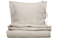 Vuodetekstiilit^Familon Pellava pussilakanasetti greige 150x200/50x60