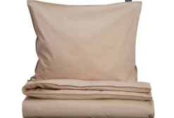 Vuodetekstiilit^Familon Percale pussilakanasetti hiekka 150x210/55x65