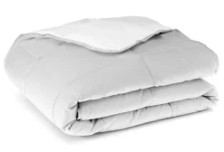 Sisustustekstiilit^Familon päiväpeitto Ultra harmaa/valk 160x260