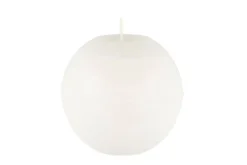 Kynttilät Ja Huonetuoksut^Fanni K Home pallokynttilä Rustiikki 12 cm valkoinen