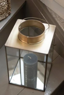 Kynttilät Ja Huonetuoksut^Fanni K Home pöytäkynttilä Rustiikki 6,8x12 cm agaven vihreä