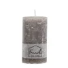 Kynttilät Ja Huonetuoksut^Fanni K Home pöytäkynttilä Rustiikki 6,8x12 cm harmaa