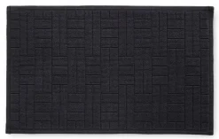 Kylpyhuone- Ja Saunatekstiilit|Kylpyhuoneenmatot^Finlayson Kylpymatto Tamminiemi 50x80 cm musta