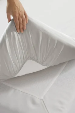 Vuodetekstiilit^Finlayson Muotoonommeltu aluslakana twill 90x200x25cm harmaa