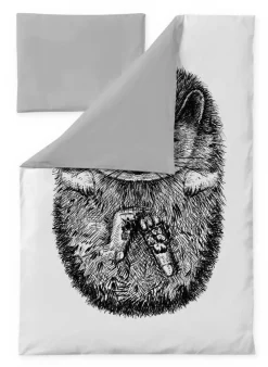 Lastenhuone|Vuodetekstiilit^Finlayson vauvan pussilakanasetti Siili 85x125+40x60 cm mu/va